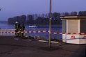 Anlegerstelle in Koeln Porz vom Schiff gerammt P13